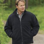 Glen Full Zip Fleece-lined Jacket