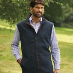 PORTREE Full Zip Sleeveless Fleece-lined Jacket