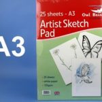 A3 Artist Drawing Pad