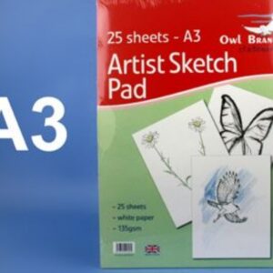 A3 Artist Drawing Pad