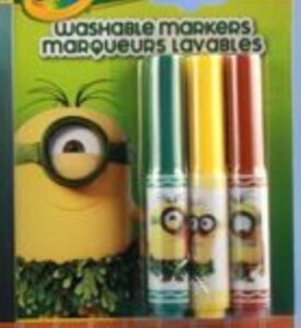 Crayola Minions Markers 3pk