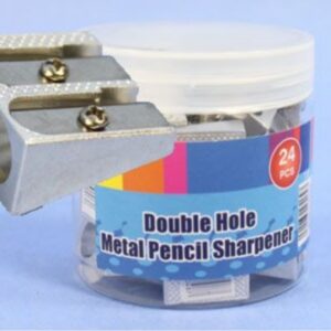 Double Metal Pencil Sharpener