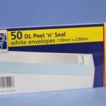 DL Envelopes Peal n Seal (50pk)