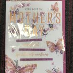 Mother's Day Card "WITH LOVE ON"