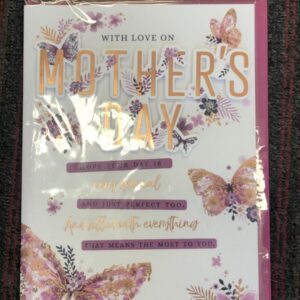 Mother's Day Card "WITH LOVE ON"