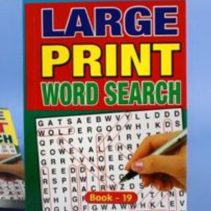 Large Word Search Book