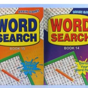 Word Search Small Print