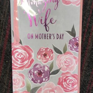 Mother's Day Card "Amazing Wife"