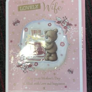 Mother's Day Card "Wife"