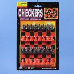 Checkers on Card