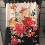 Dress Floral Black & White