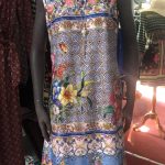 Dress Floral (XL Sizing) Blue
