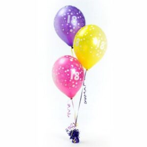 Helium Balloons Latex Special Occasion 5 Pack