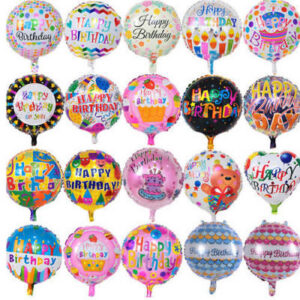 Helium Balloons Foil Age 1 to 17