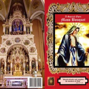 Signed Open Mass Card