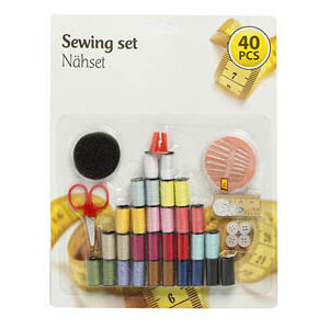 Sewing Set B/card 40pc