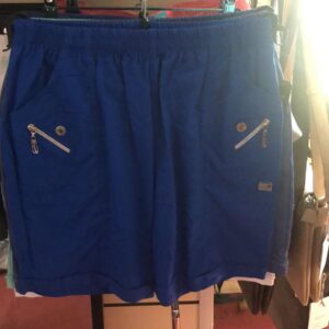 Ladies Shorts (XL Sizing) Royal