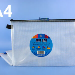 A4 Tuff Bag with Zipper