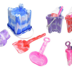 Marble Castle Bucket Beach Set 4pc