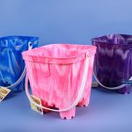 Sand Castle Bucket 17cm (Marble Colour)