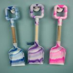 Spade Wooden Handle 36cm (Marble)