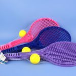 Soft Tennis Rackets 2pk + Ball