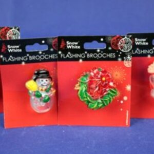 Christmas Light up Badge