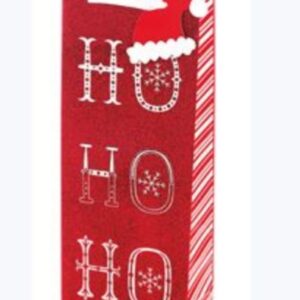 Christmas Bottle Bags Ho Ho Ho
