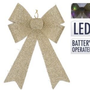 Christmas LED Light Up Bow