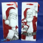 Christmas Bottle Bags Santa