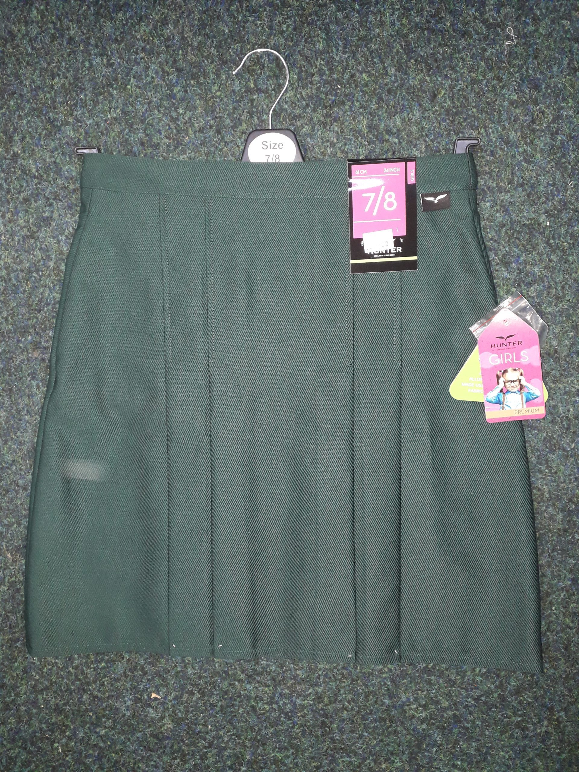 Bottle Green Skirt